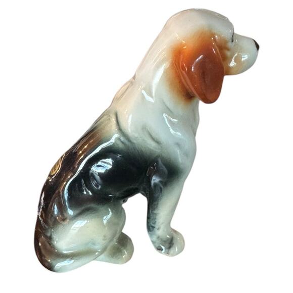Vintage Bone China Beagle Dog Figurine – Japan – Hand Painted 3” Tall - Picture 3 of 9